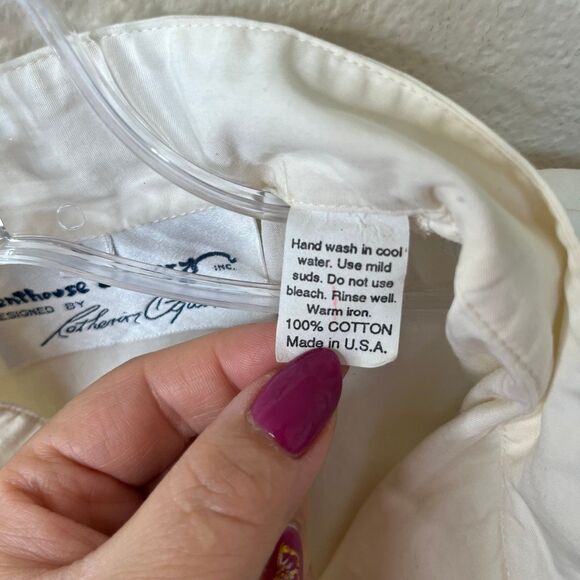 Men’s Kurta 3/4 Sleeve Tan -Penthouse Gallery Cotton Pullover Size Small #486 - Picture 13 of 17